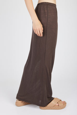 EMA slim skirt brown