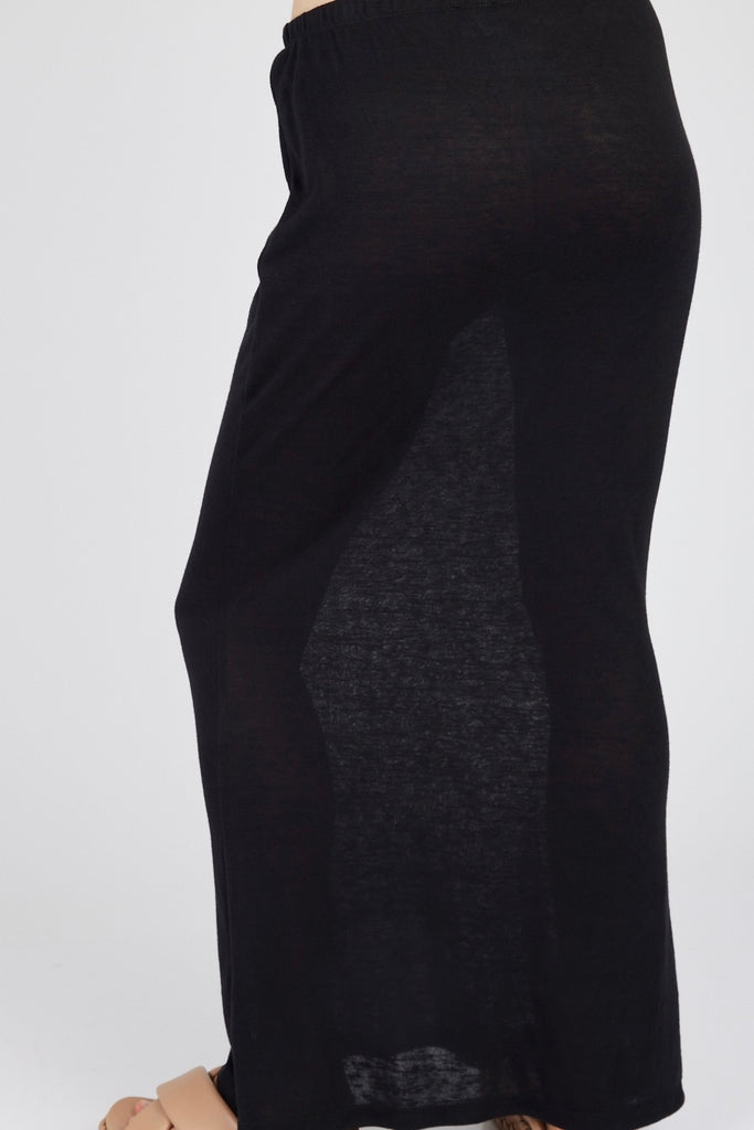 EMA slim skirt black